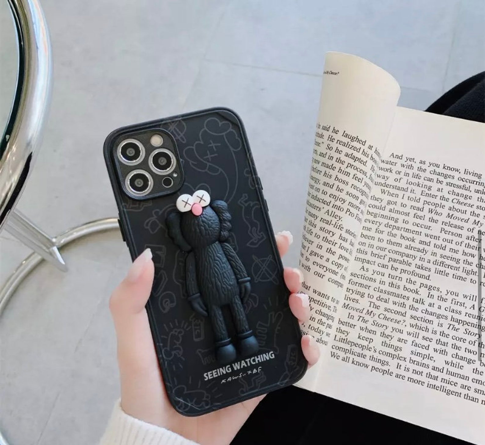 KAWS collectable 3D Phone Cases For iPhone 12 11 Pro Max xs Etsy