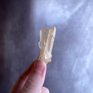 Small Hematite Included Quartz Cluster