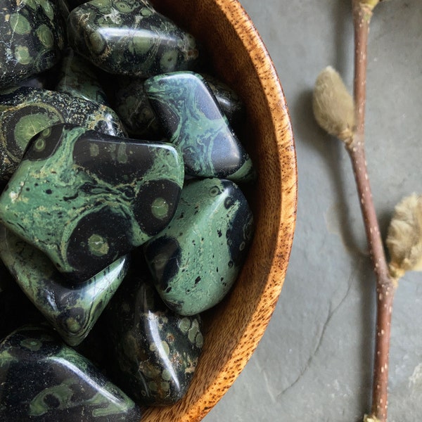 Kambaba Jasper Tumbled Stones