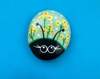 Spring flower Lorybugrocks ladybug