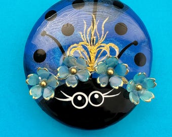 XL Flower crown Lorybugrocks ladybug