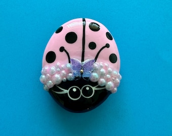 Butterfly crown Lorybugrocks ladybug