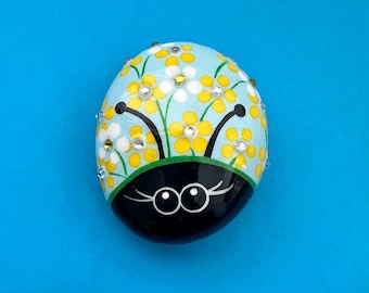 Crystal embellished  Lorybugrocks ladybug