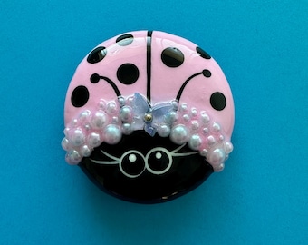 Butterfly crown Lorybugrocks ladybug