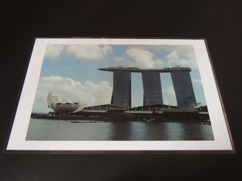 Scenic Singapore Laminated Placemats Plastic Waterproof Photo Etsy