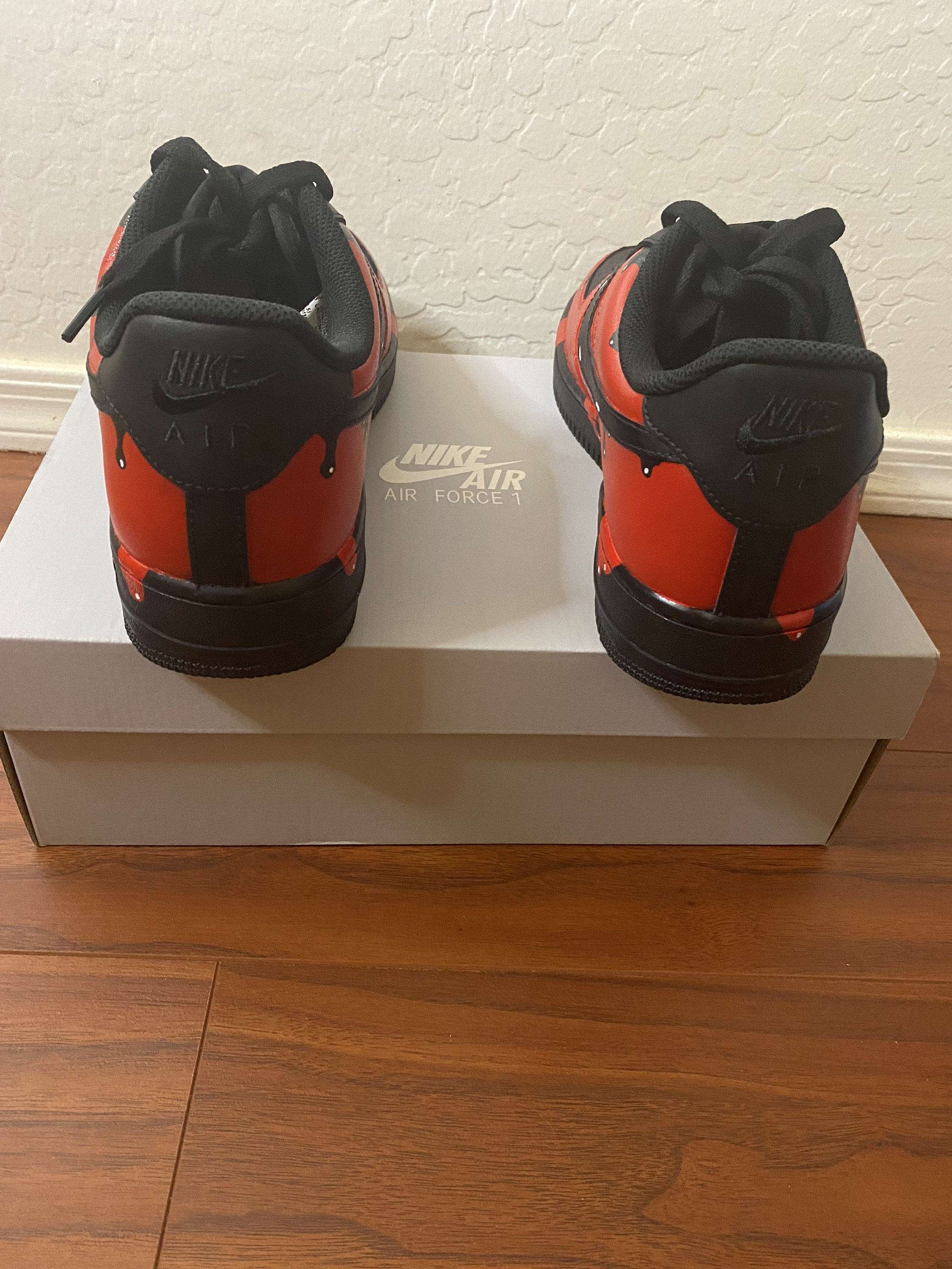 custom air force 1 drippy