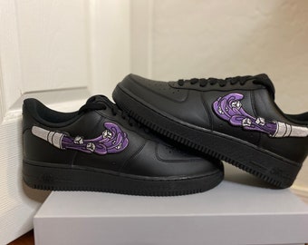 Custom Purple Drank Air Force 1s