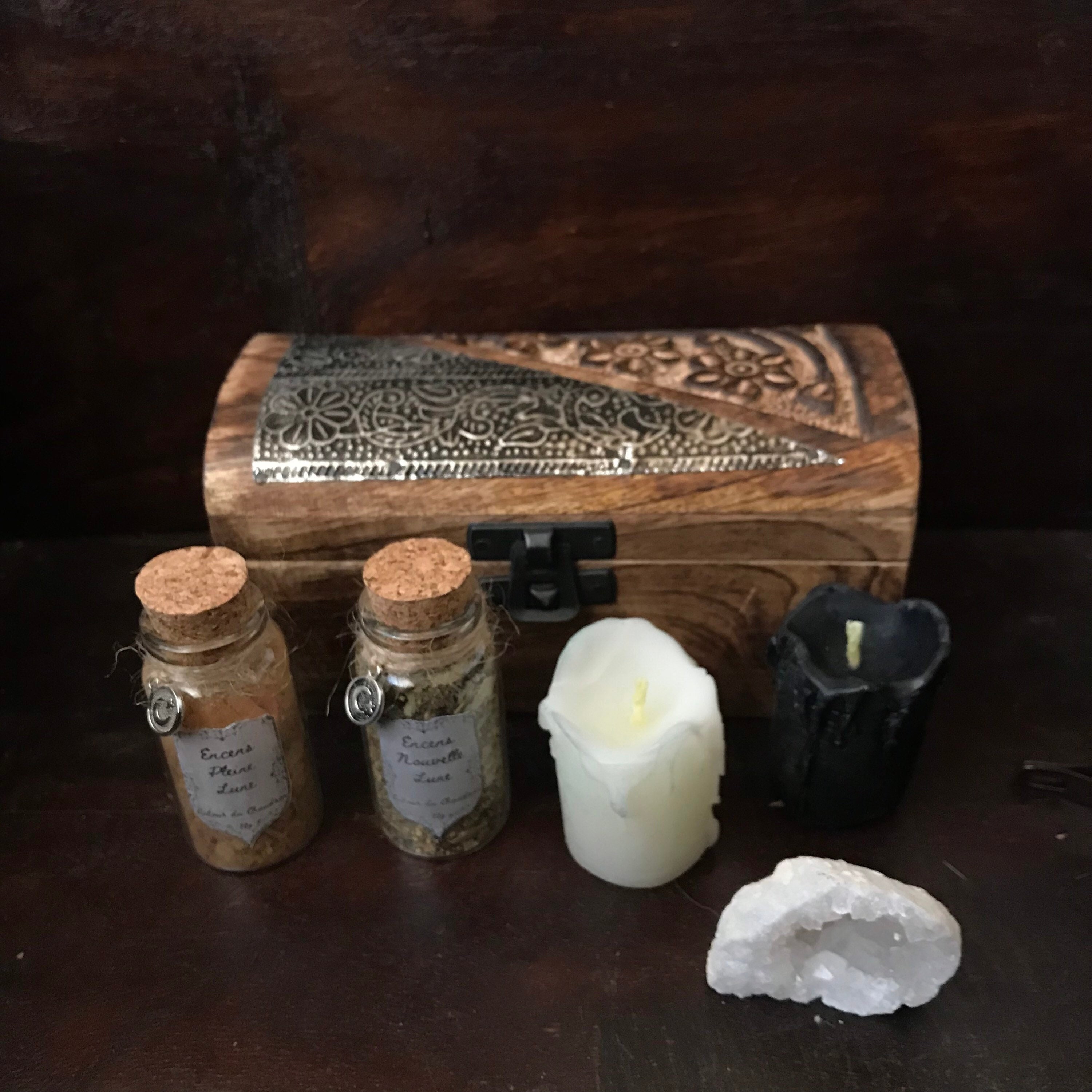 Coffret en Bois Magie Lunaire