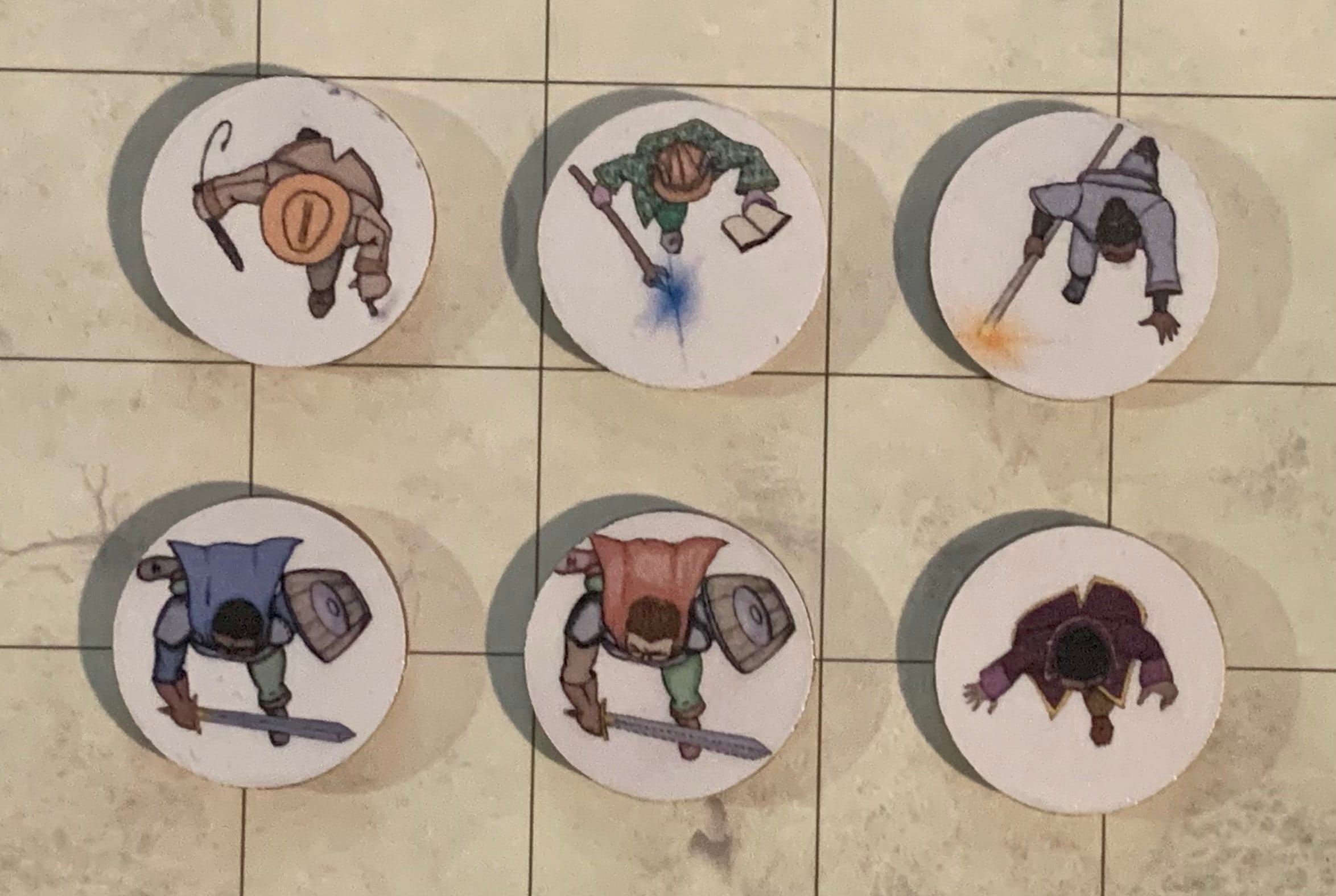 RPG Tokens Cobblestone and Skull Full Catalog Variety Set Etsy