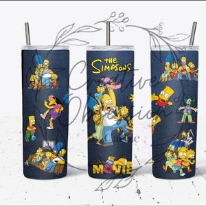 The Simpsons 20 oz Tumbler Homer Simpson Tumbler