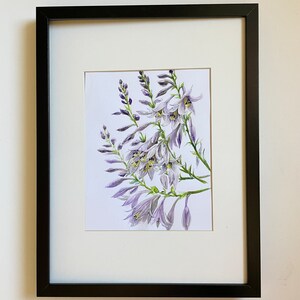Flowers Watercolor Painting art decor wall decor