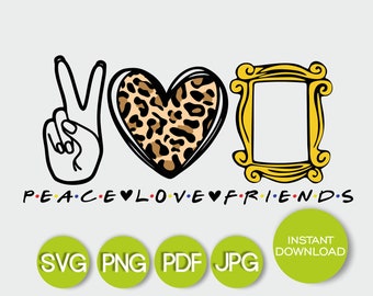 Download Love Friends Svg Etsy