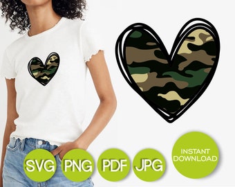 Download Army Mom Heart Svg Etsy