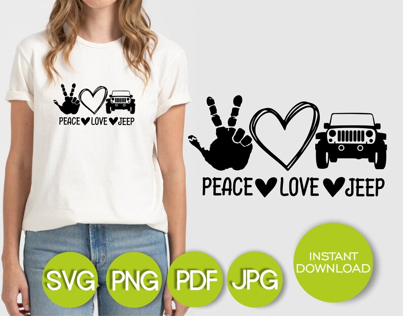 Download Off Road Svg Files Jeep Girl Svg Girl Off Road Truck Design Shirt Svg File Jeep Svg File Peace Love Jeep Svg Jeep Cricut Project Prints Art Collectibles Wearefunnel Com