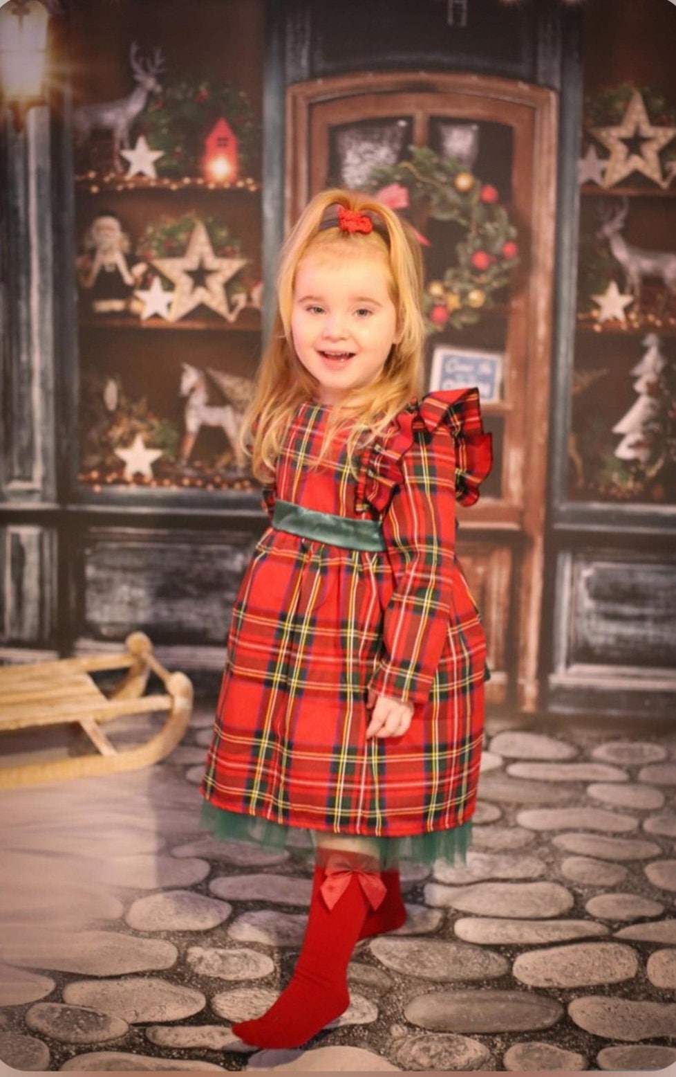 Designer baby christmas dresses discount