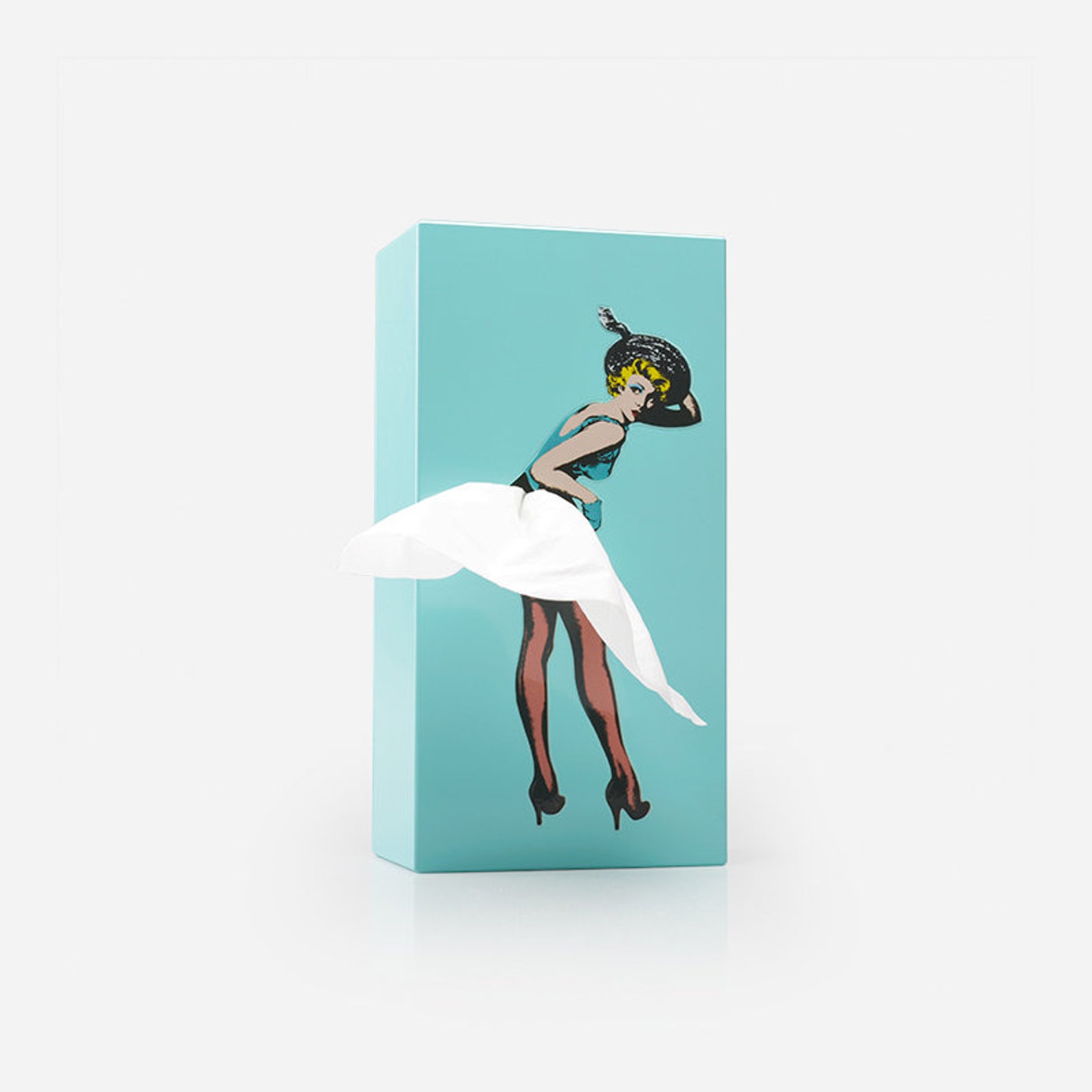 Retrò anni '40 pin up ragazza Tissue Box Tissue Up Girl Etsy