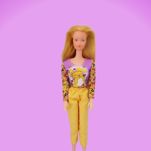 Vintage-Spielzeug Steffie Barbie-Puppe Mattel 1958 mit blonden Haaren, neu ohne Verpackung