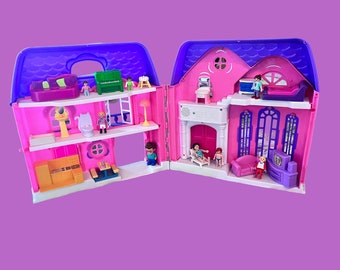 Pink and Purple Kid Connection Light and Sound Dollhouse 