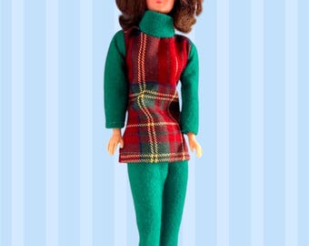 Combinaison Pour Poupée Barbie Années 70/80 - Vintage Mattel Superstar, Occasion