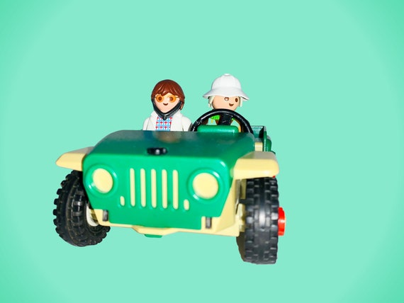 Jeep Geobra 1981 Vintage Playmobil Toy Etsy UK
