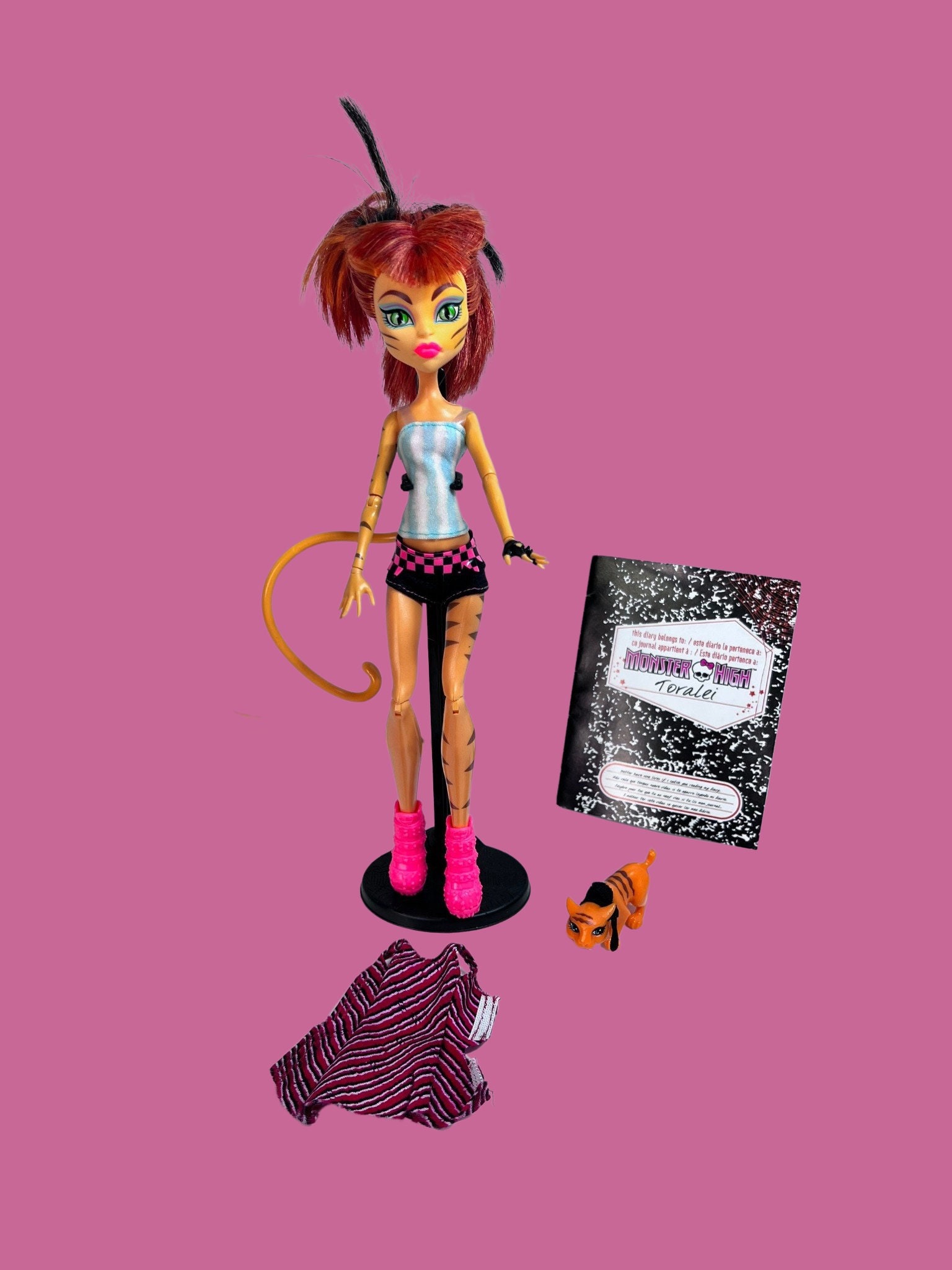 Monster High Toralei Stripe Ghouls Alive Original Loose