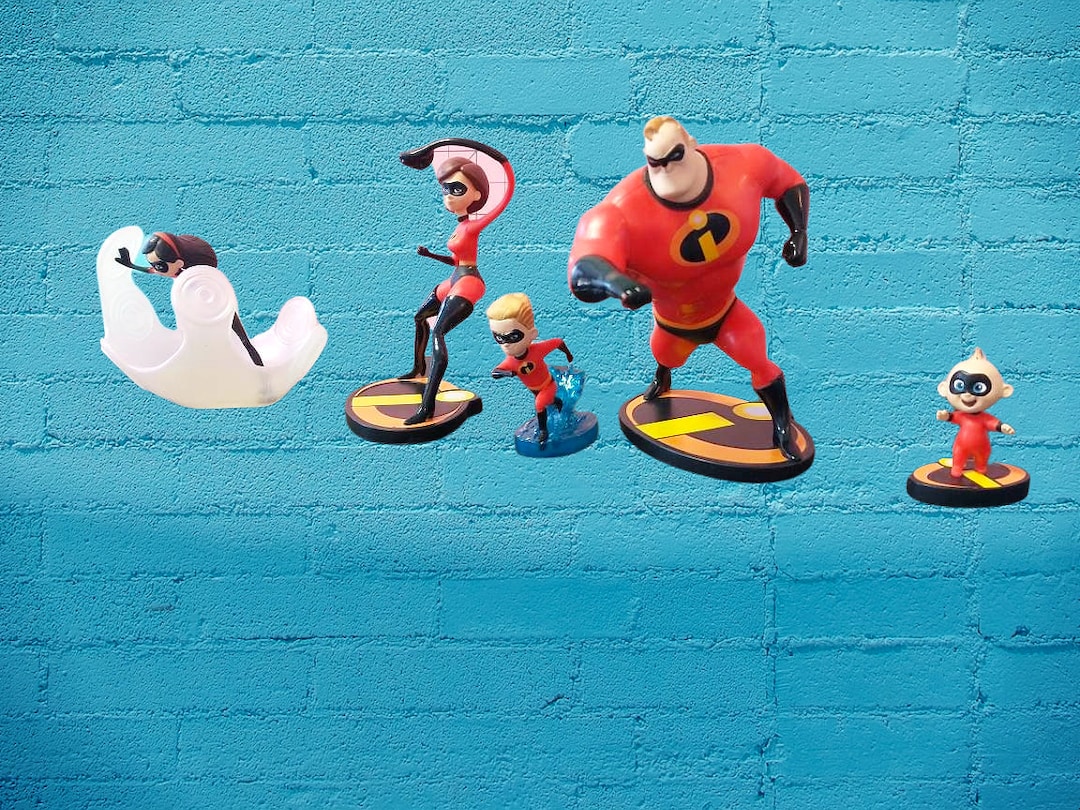 Lot De 5 Figurines Disney - Personnages Miniatures - Occasion