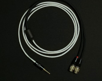 Dan Clark Audio / Mr Speakers - Cable para auriculares personalizado - Authentic Lite - Plateado