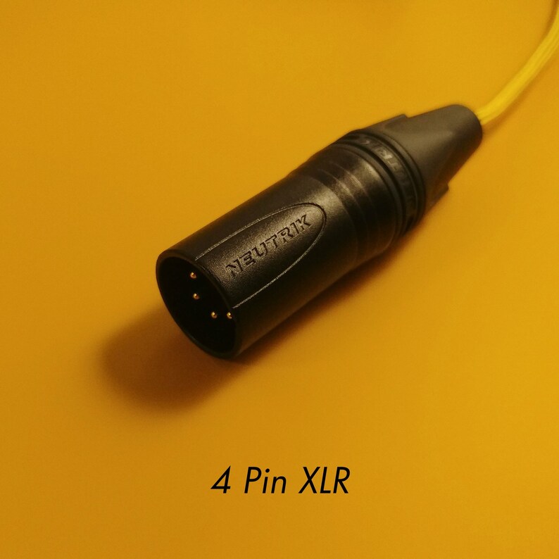 Hifiman / Focal / Sony / FiiO - Dual 3.5mm - Custom Headphone Cable - Authentic Lite - Yellow image 9
