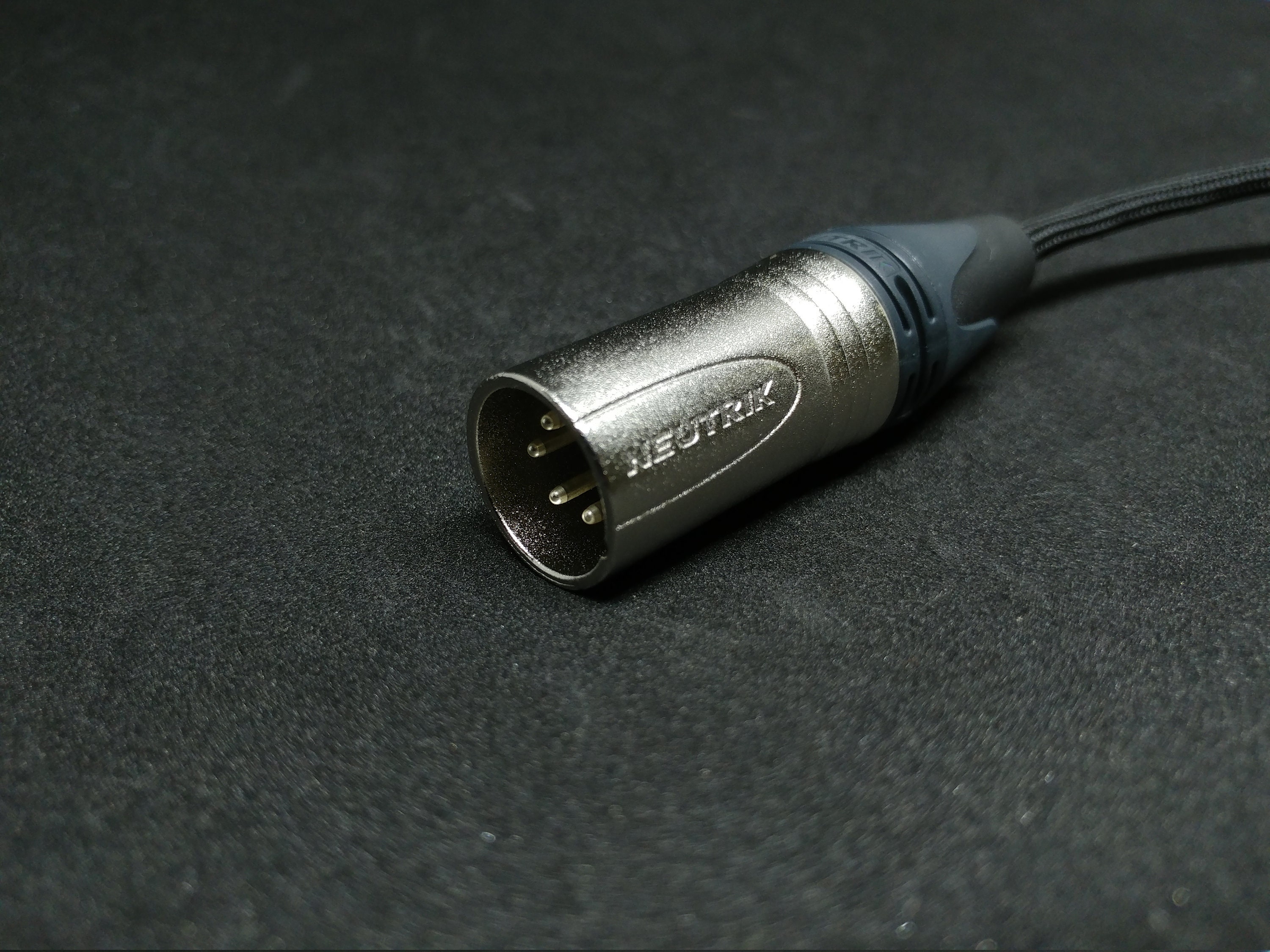 Audeze Dual 4 Pin Mini XLR Custom Headphone Cable for Audeze / ZMF