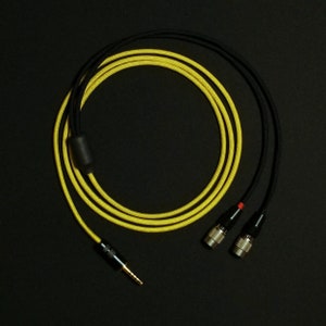 Dan Clark Audio / Mr Speakers - Custom headphone Cable - Authentic Lite - Yellow