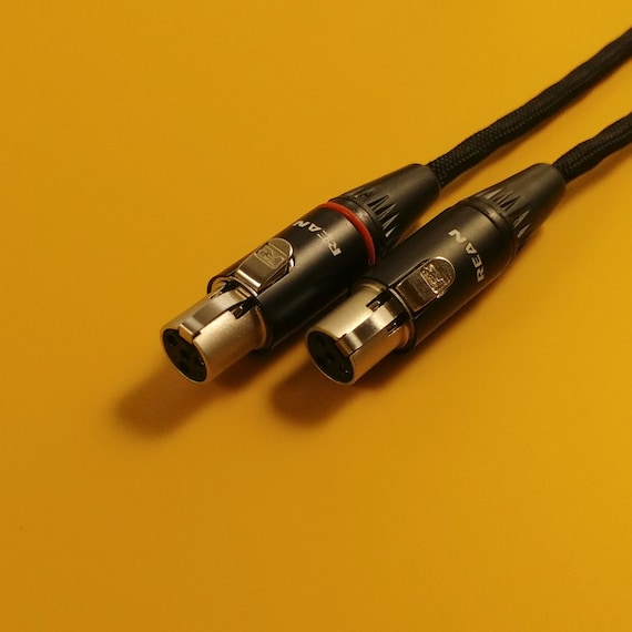 Audeze / Meze / ZMF - デュアル4ピンミニXLR - カスタムヘッドホン