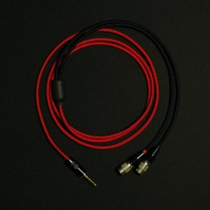 Dan Clark Audio / Mr Speakers - Custom headphone Cable - Authentic Lite - Red
