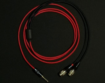 Dan Clark Audio / Mr Speakers - Cable para auriculares personalizado - Authentic Lite - Rojo