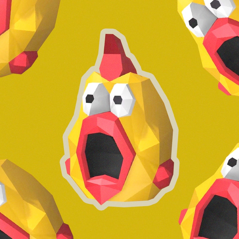 Chicken Mask Pattern - Etsy