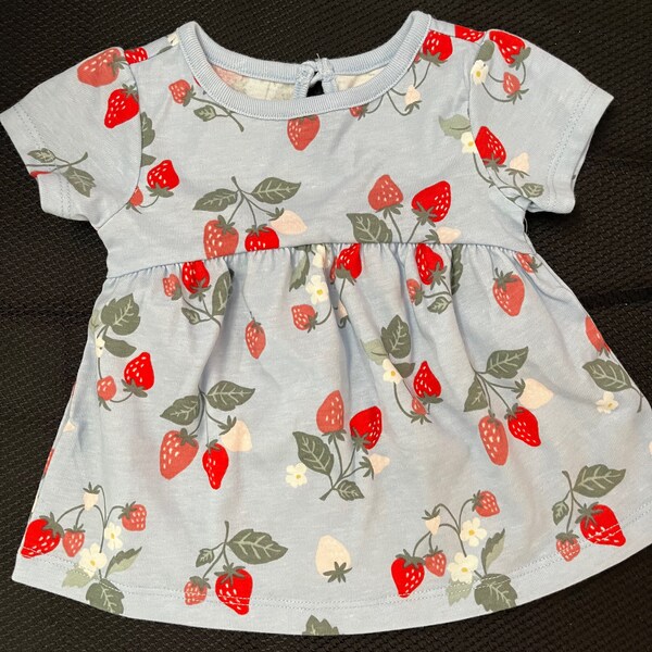Strawberry Dress - Etsy