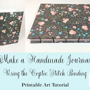 Art Lesson: Handmade Journal & The Coptic Stitch
