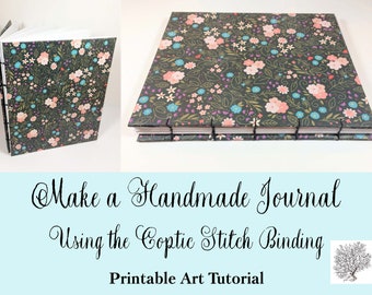 Art Lesson: Handmade Journal & The Coptic Stitch