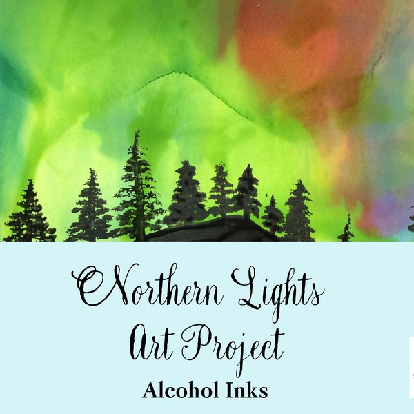 Northern Lights Lesson Etsy