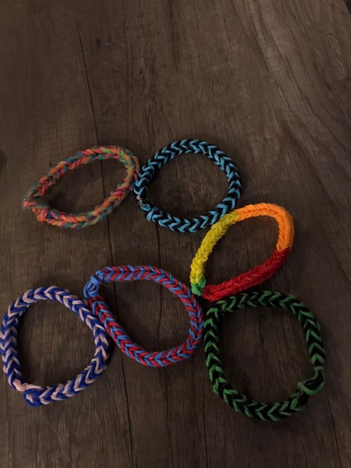 Handmade Rainbow Loom Rubber Band Bracelets Herringbone + Pick 3 Party  Favors