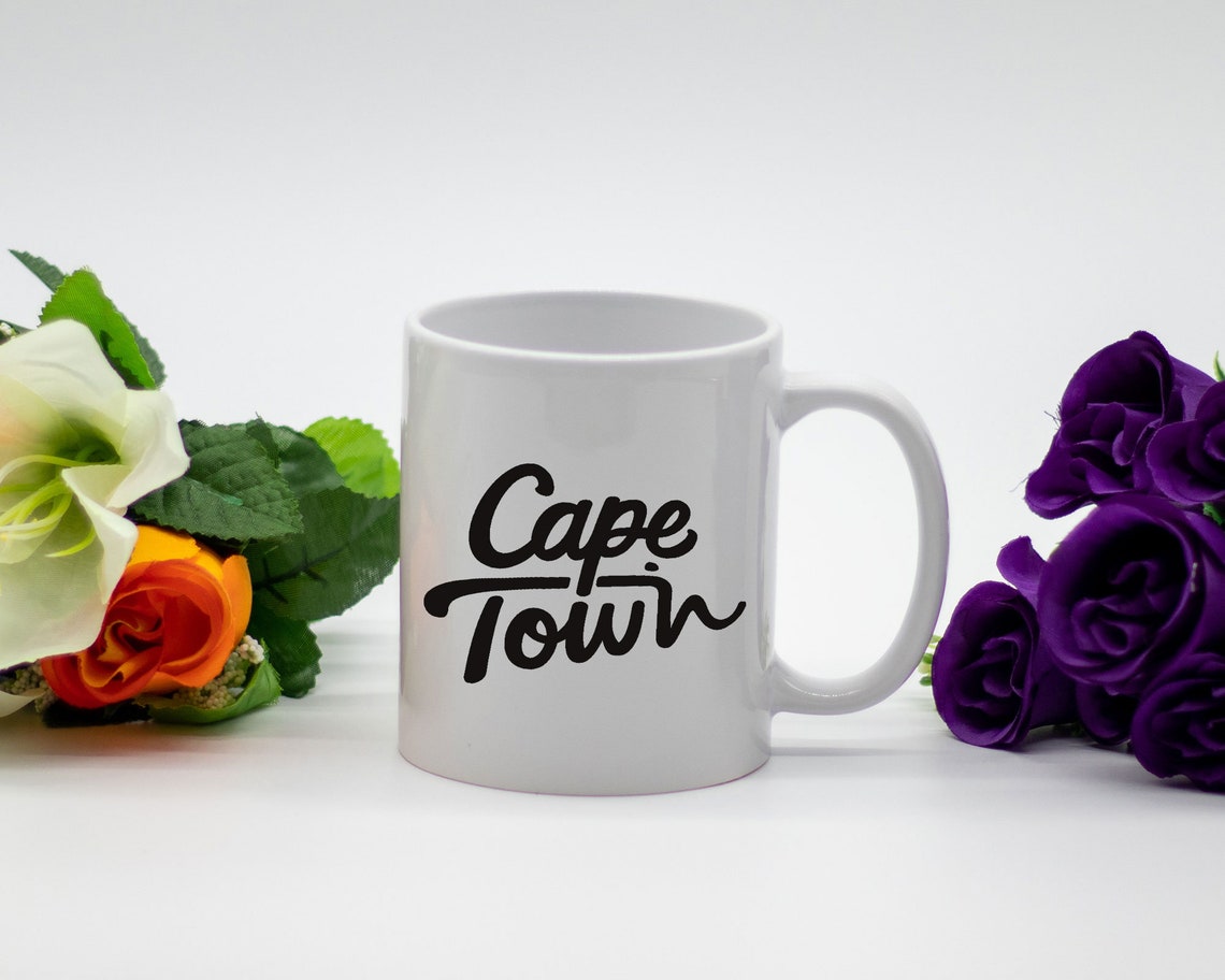 Cape Town Mug Love Cape Town South Africa Coffee Cup Dreaming Etsy