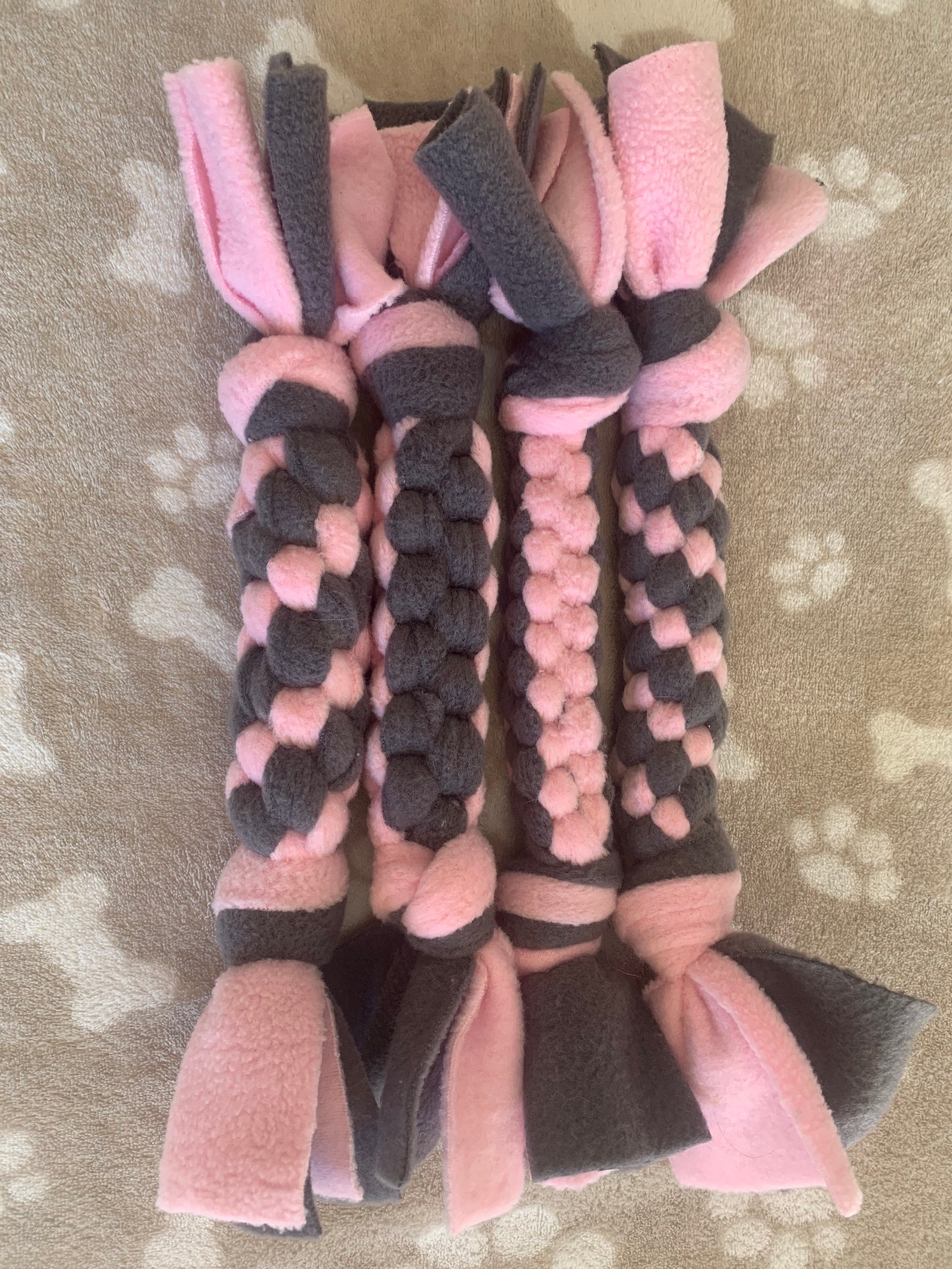 4 tug toy bundle 2 soft tugs 2 hard tugs Spiral pattern Etsy