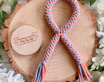 Ribbon Tug | Cotton Cord | Dog Toy | Custom Made | Colourful | Tug Toy | Handmade | Handmade UK | Dog Tug | Pick Your Colours |