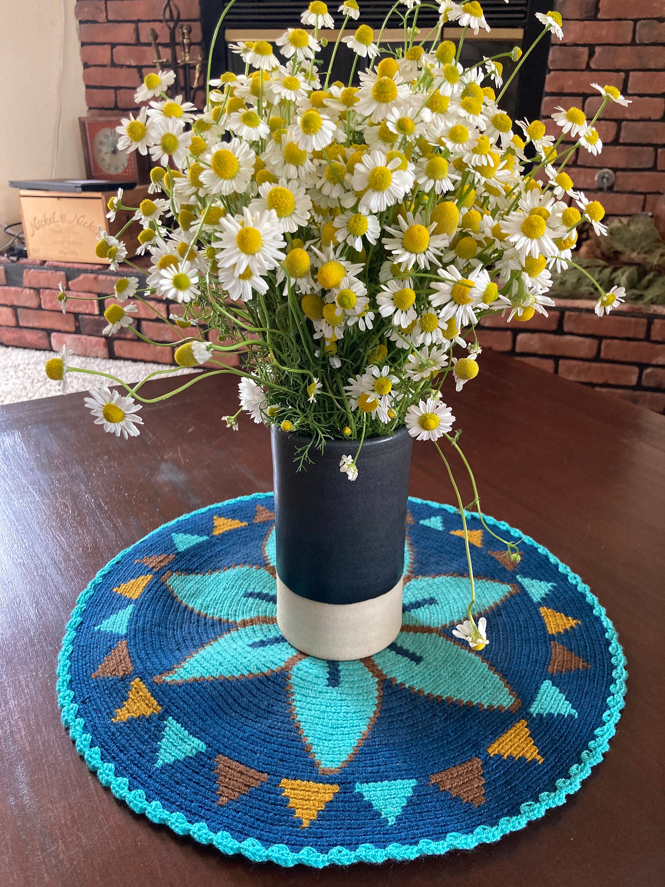 Beautiful Handwoven Placemats 100 Handwoven Crochet Fair Etsy