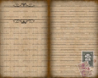 Archivo digital para escribir un diario basura: descarga en PDF