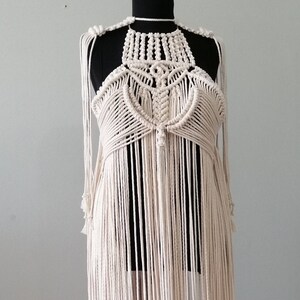 MACRAME FASHİON DRESS - Etsy