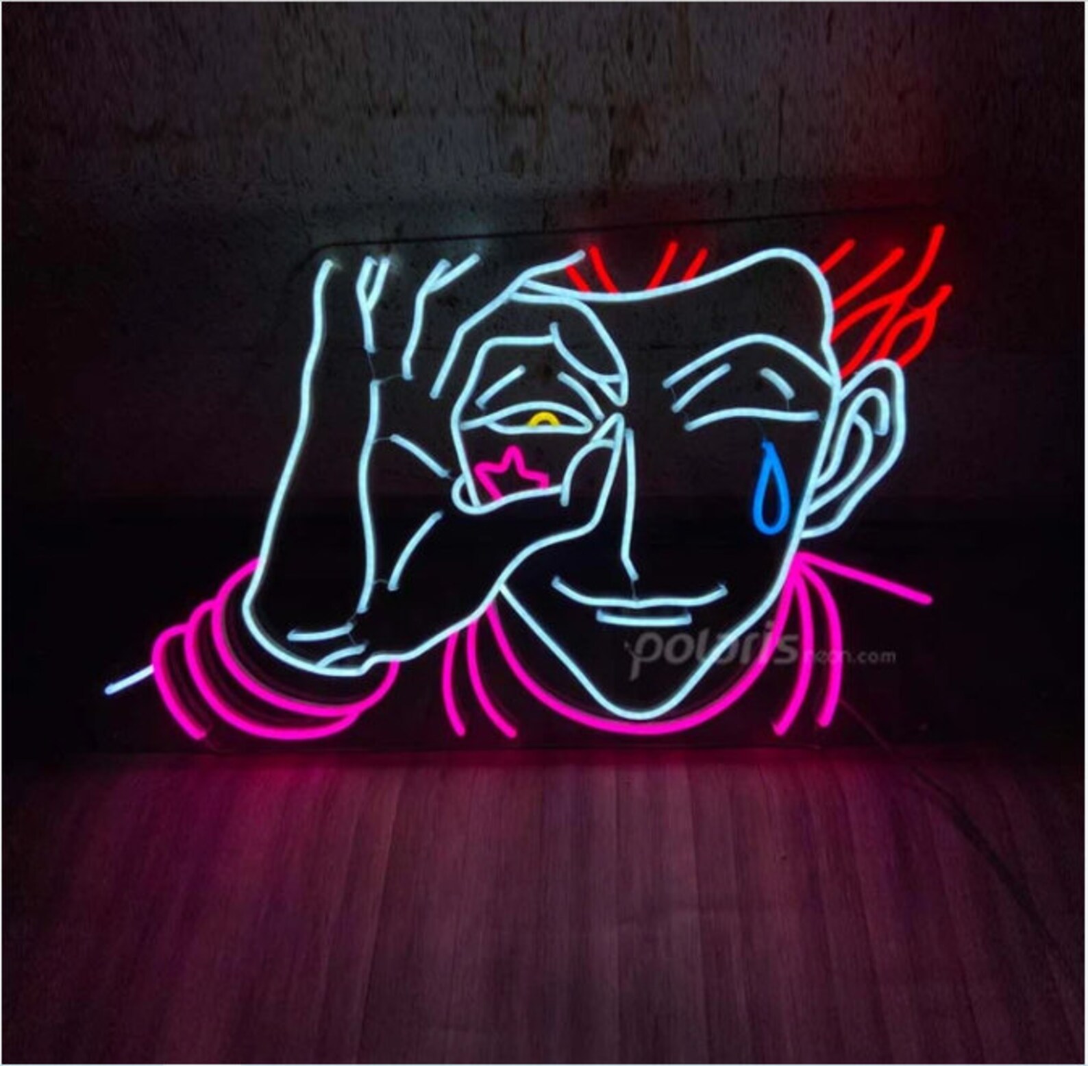 HUNTER X HUNTER led neon sign Custom neon lightLights Room Etsy