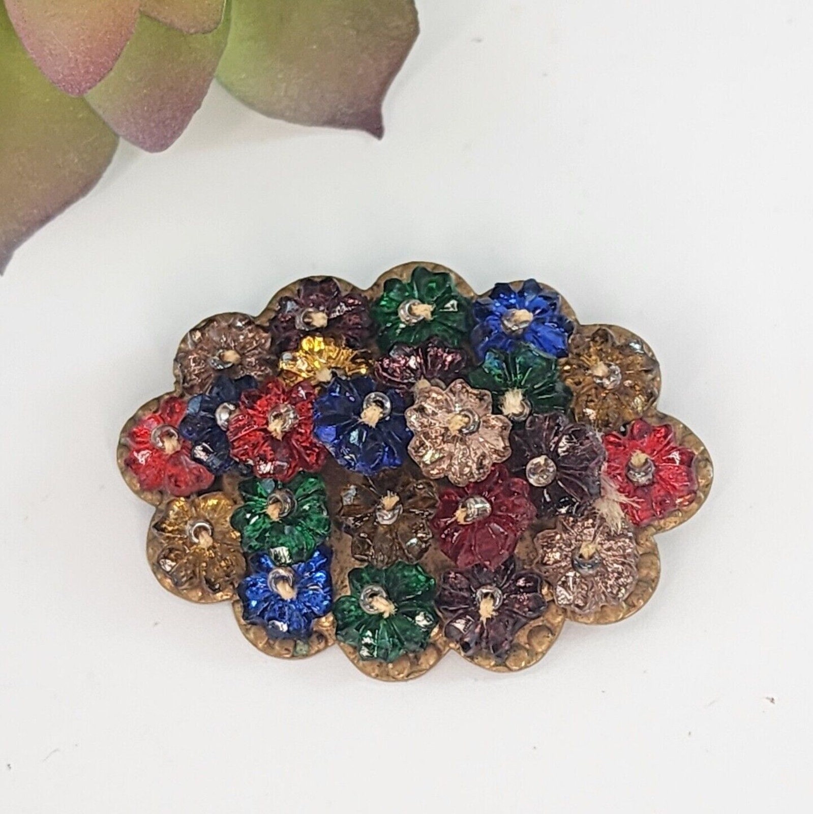 Haskell Bead Brooch - Etsy