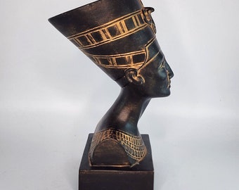 Vintage 1978 Nefertiti Egyptian Bust Duncan Enterprises