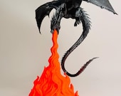 → Переглянути на Etsy: Fire-Breathing Dragon Lamp | Medieval Fantasy Decor, LED Flame Base (USB) Fire-Breathing Dragon Lamp | Medieval Fantasy Decor, LED Flame Base (USB)