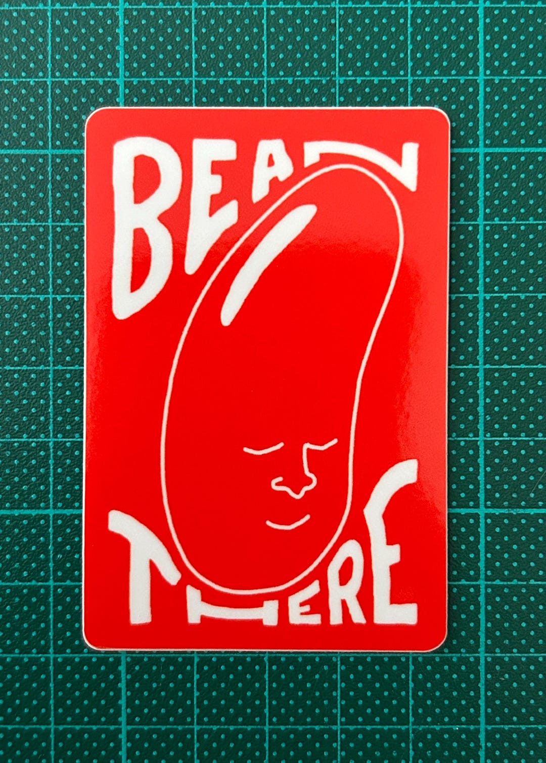 Bean Plot Sticker Bean There Sticker - Etsy